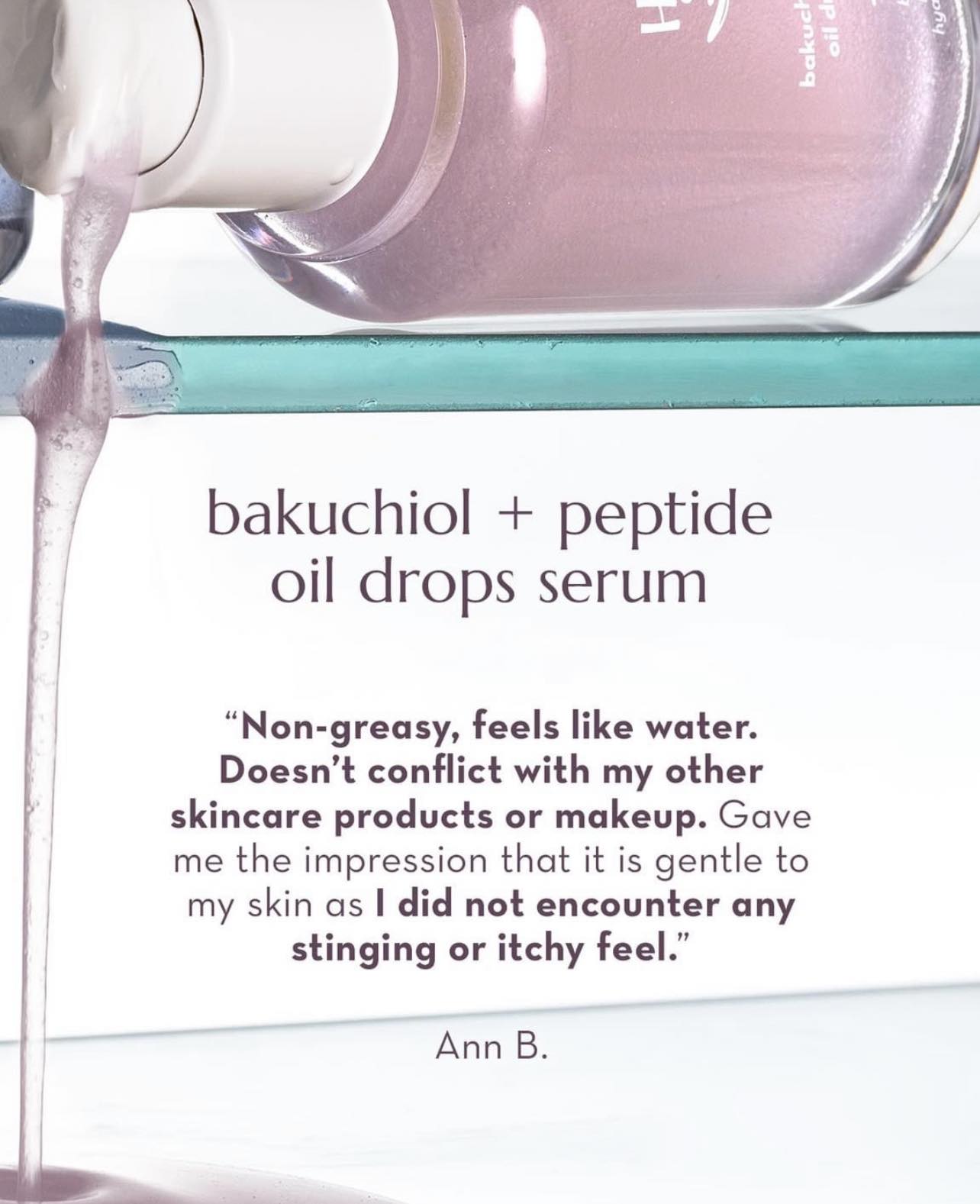 Happy Skin Bakuchiol + Peptide Oil Drops Serum